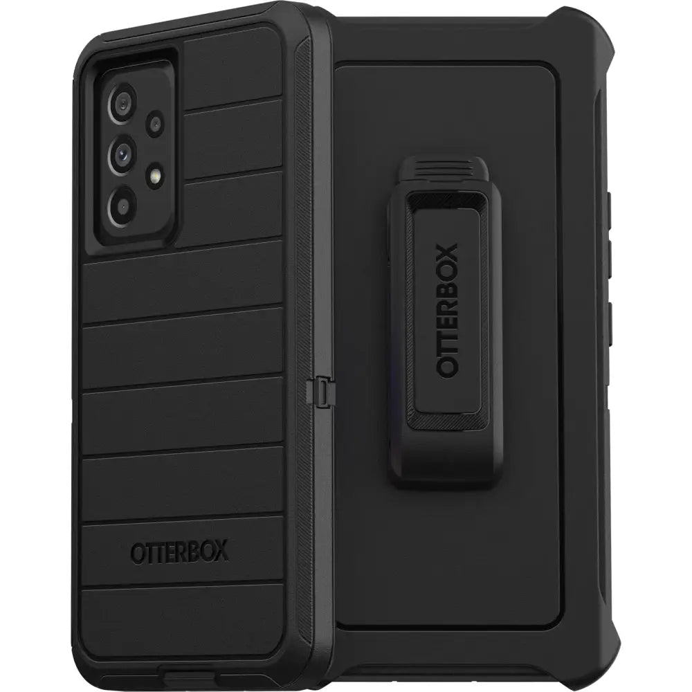 OtterBox Samsung Galaxy A53 5G Defender Series Pro Case - Black Rugged & Durable with Port Protection Includes Holster