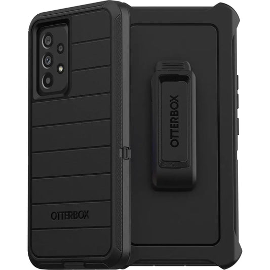 OtterBox Samsung Galaxy A53 5G Defender Series Pro Case - Black Rugged & Durable with Port Protection Includes Holster