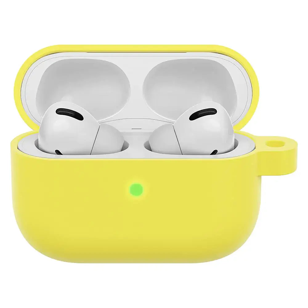 OtterBox Soft Touch Case for AirPods Pro - Lemon Drop (Yellow) - Yellow / Soft Touch Case