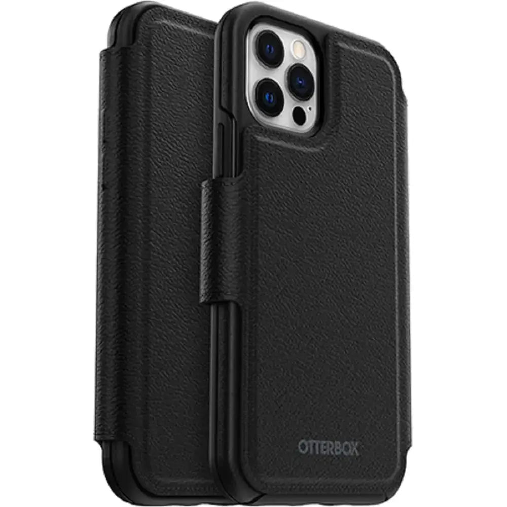 OtterBox Style Folio Wallet with MagSafe for iPhone 12 & iPhone 12 Pro (Only) - Non-Retail Packaging - Shadow - n/a