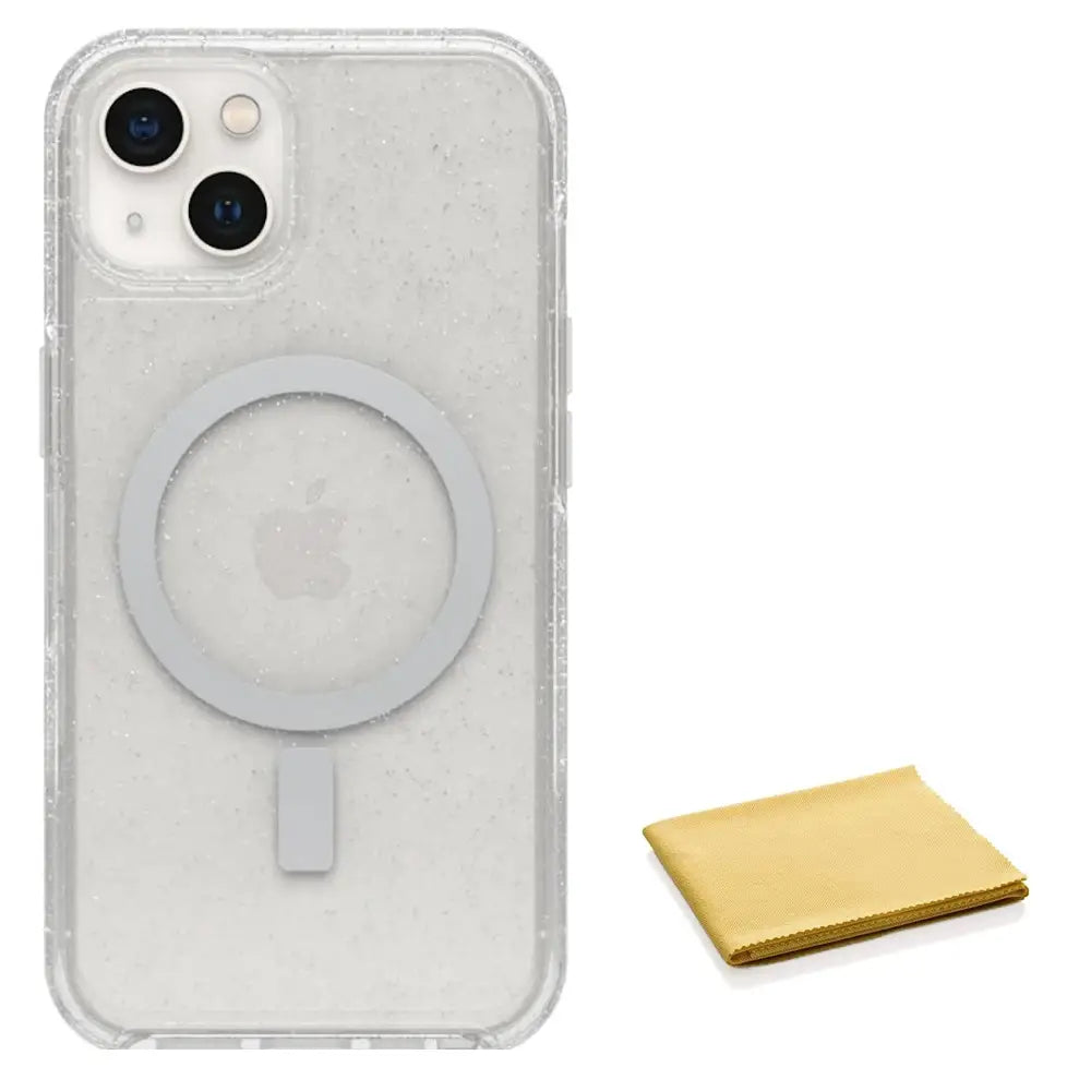 OtterBox Symmetry Case with MagSafe for iPhone 13 (NOT Mini/Pro/Pro Max) with Cleaning Cloth - Non-Retail Packaging