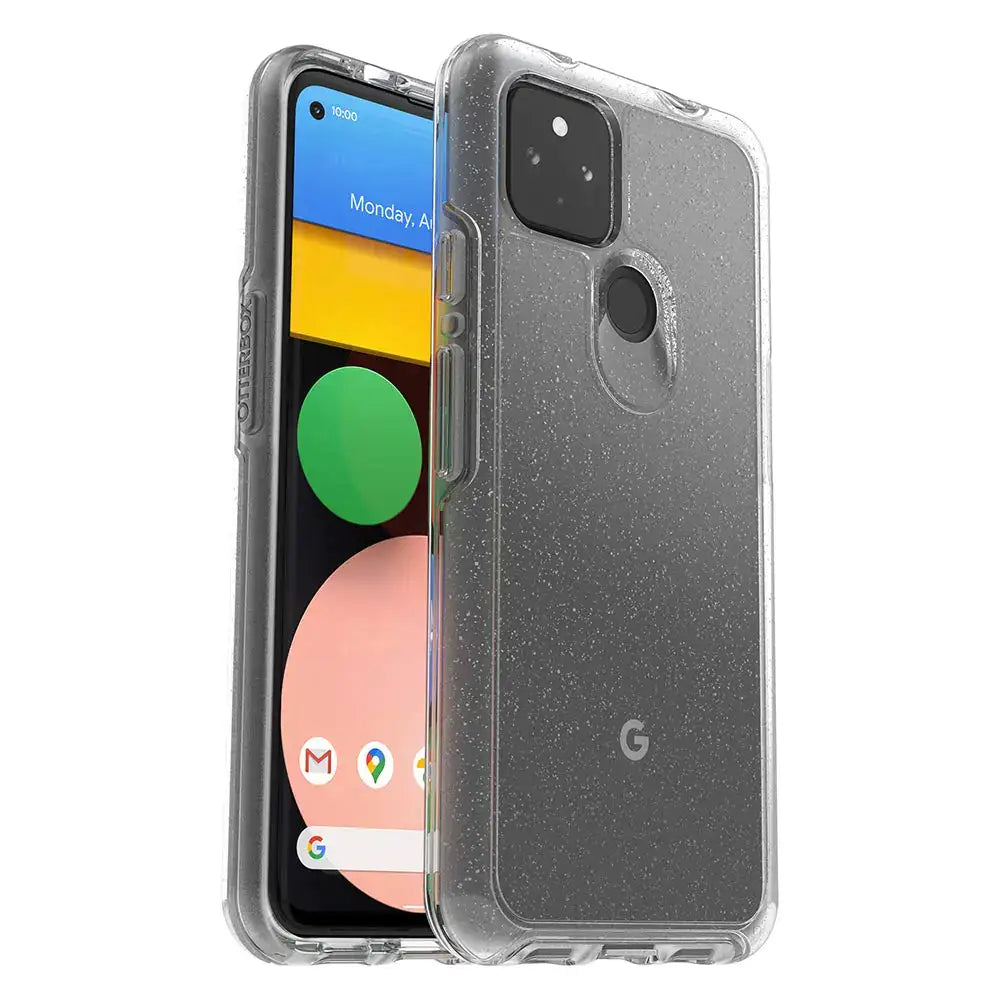 OtterBox Symmetry Clear Series Case for Google Pixel 4a 5G (5G ONLY Not Compatible with 1st Gen Pixel 4a - Stardust