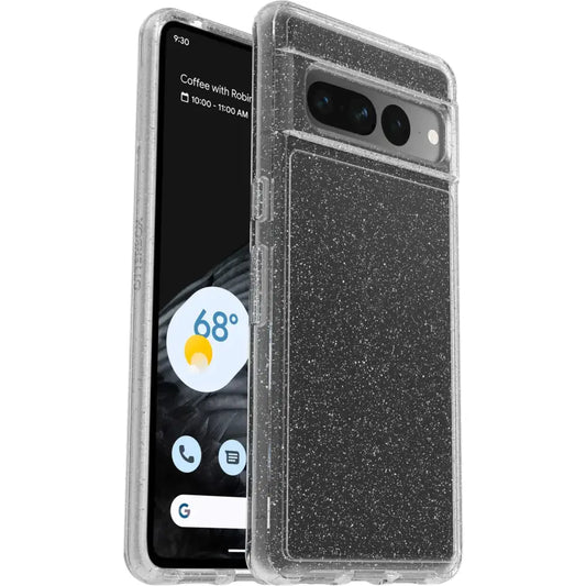 OtterBox Symmetry Clear Series Case for Google Pixel 7 Pro (Only) - Non-Retail Packaging - Stardust (Clear Glitter)