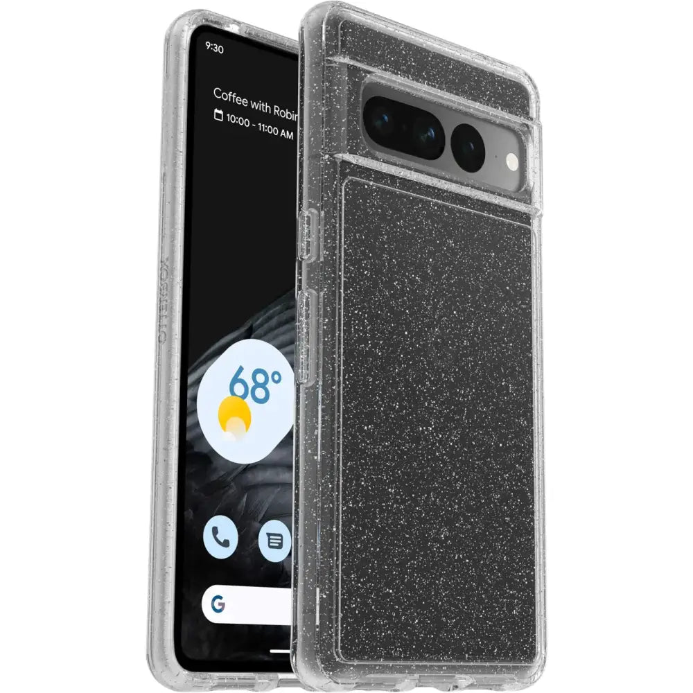 OtterBox Symmetry Clear Series Case for Google Pixel 7 Pro (Only) - Non-Retail Packaging - Stardust (Clear Glitter)