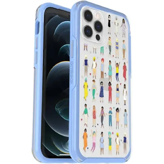 OtterBox Symmetry Clear Series Case for iPhone 12 & iPhone 12 Pro (Only) - Retail Packaging - Stand Up - n/a