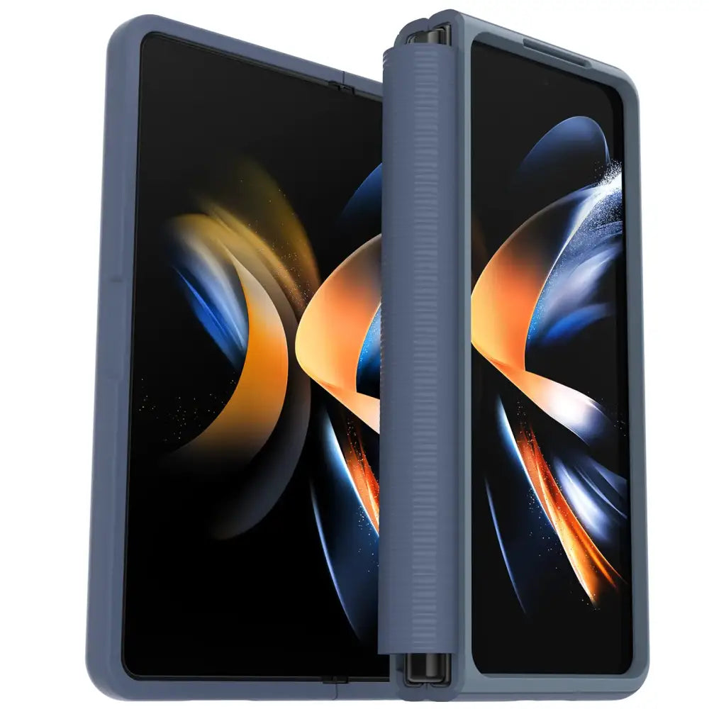 OtterBox Symmetry Flex Series case for The Samsung Z FOLD4 - BLUETIFUL (Blue) - Blue / Symmetry Flex