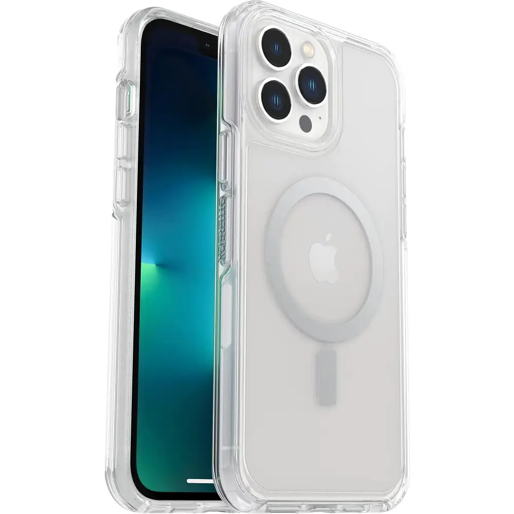 OtterBox Symmetry+ MagSafe Case for iPhone 13 Pro Max & 12 Pro Max - Clear - n/a