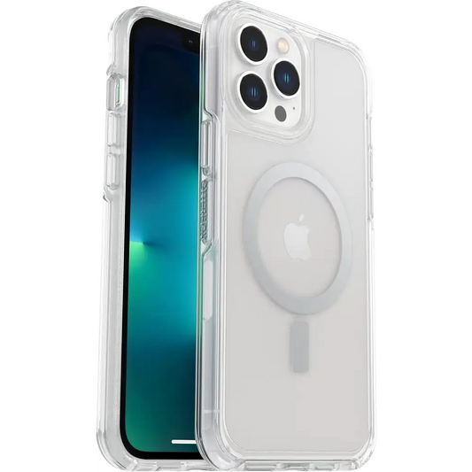 OtterBox Symmetry+ MagSafe Case for iPhone 13 Pro Max & 12 Pro Max - Clear - n/a