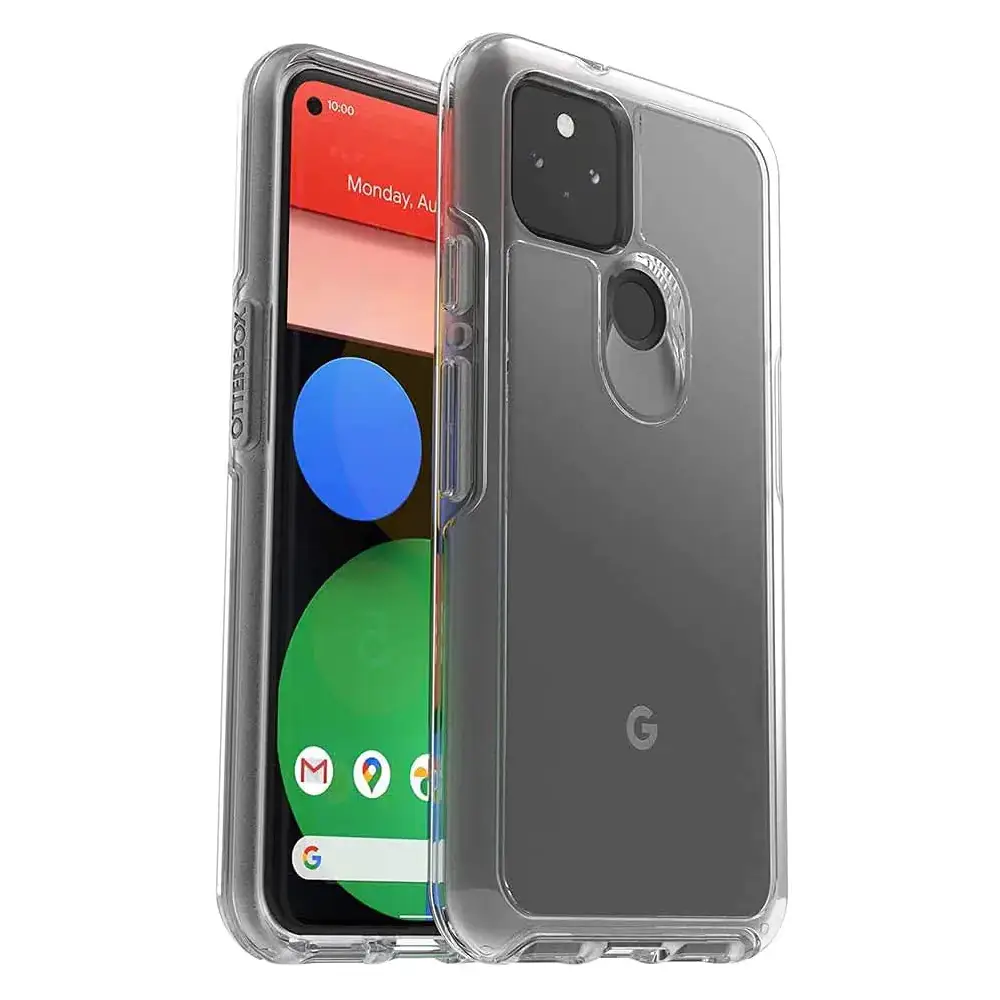 OtterBox Symmetry Series Case for Google Pixel 5 - Non-Retail Packaging - Clear - Clear