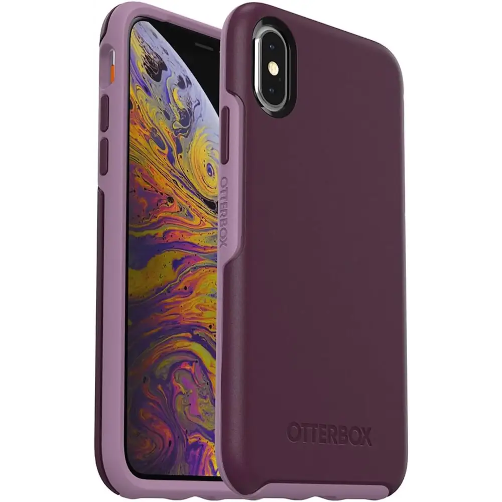 OtterBox Symmetry Series Case for iPhone X/XS with PopGrip - Non Retail Packaging - Tonic Violet - n/a