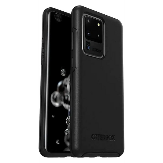 OtterBox Symmetry Series Case for Samsung Galaxy S20 Ultra & S20 Ultra 5G (ONLY) Non-Retail Packaging - Black - Black