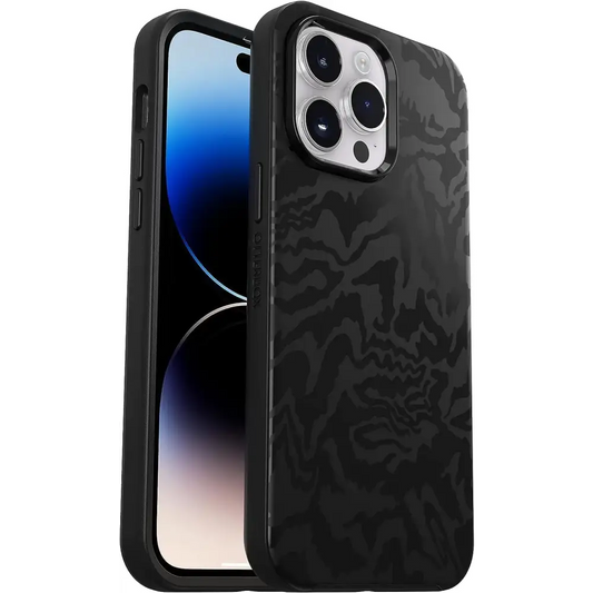 OtterBox Symmetry Series+ iPhone 14 Pro Max Case Rebel Black Non-Retail Packaging - Apple Phonecase Ultra Slim Raised