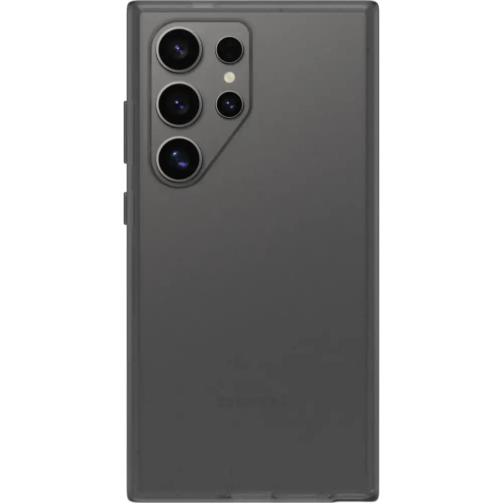 OtterBox Symmetry Series Soft Touch for Samsung Galaxy S24 Ultra - Dark Echo (Black) Sleek Rubber Design Smooth Finish