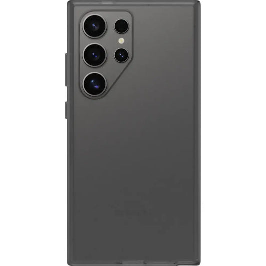 OtterBox Symmetry Series Soft Touch for Samsung Galaxy S24 Ultra - Dark Echo (Black) Sleek Rubber Design Smooth Finish