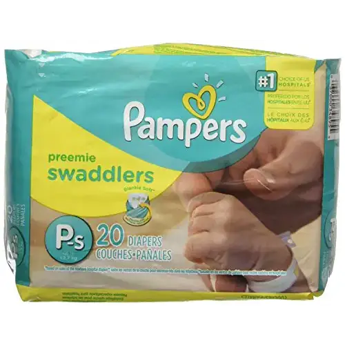 Pampers Diapers Size P (Up to 5 lbs) - 20 / P-s