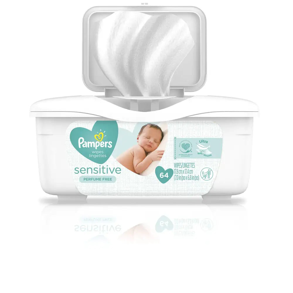 Pampers Sensitive Wipes 18 Count (Pack of 3) - 18 Count (Pack of 3)