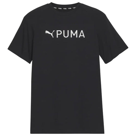 PUMA Boys Tee Black/Grey - Black/Grey / Small