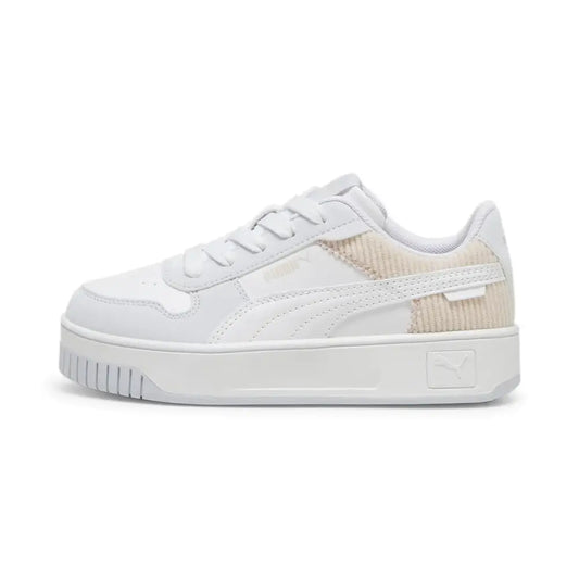 PUMA Carina Street Sneaker Silver Mist White-Island Pink 6 US Unisex Big Kid - Silver Mist-puma White-island Pink / 6