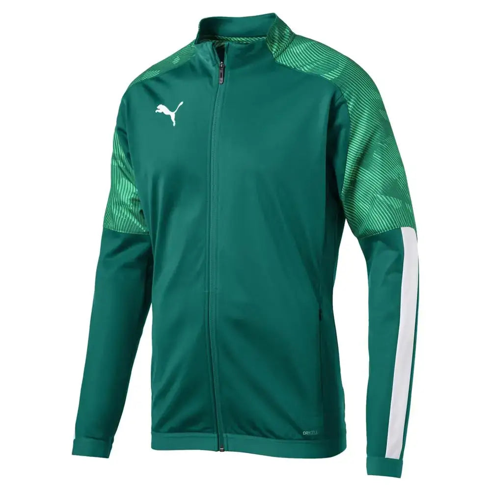PUMA Cup Training Jacket JR - Green / X-Large