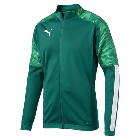 PUMA Cup Training Jacket JR - Green / X-Large