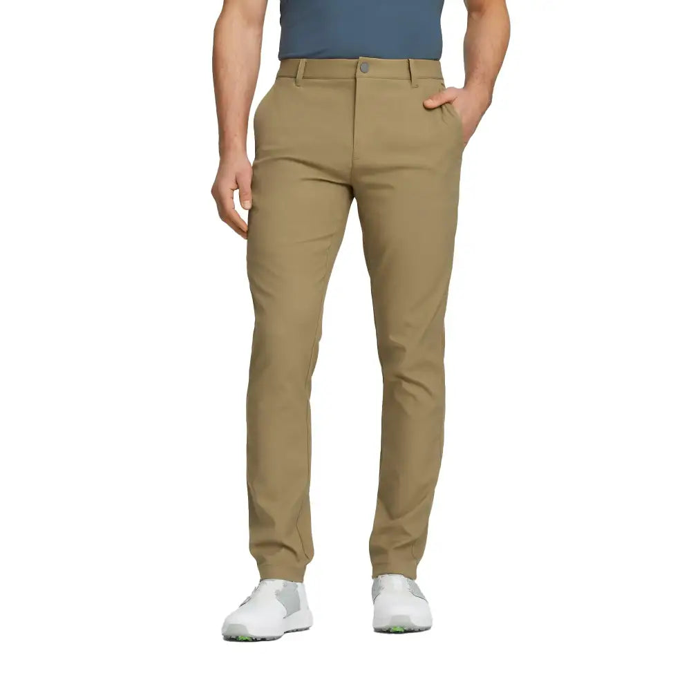 PUMA GOLF Mens Dealer Tailored Pants Coconut Crush 30W X 32L US - Coconut Crush / 30W x 32L