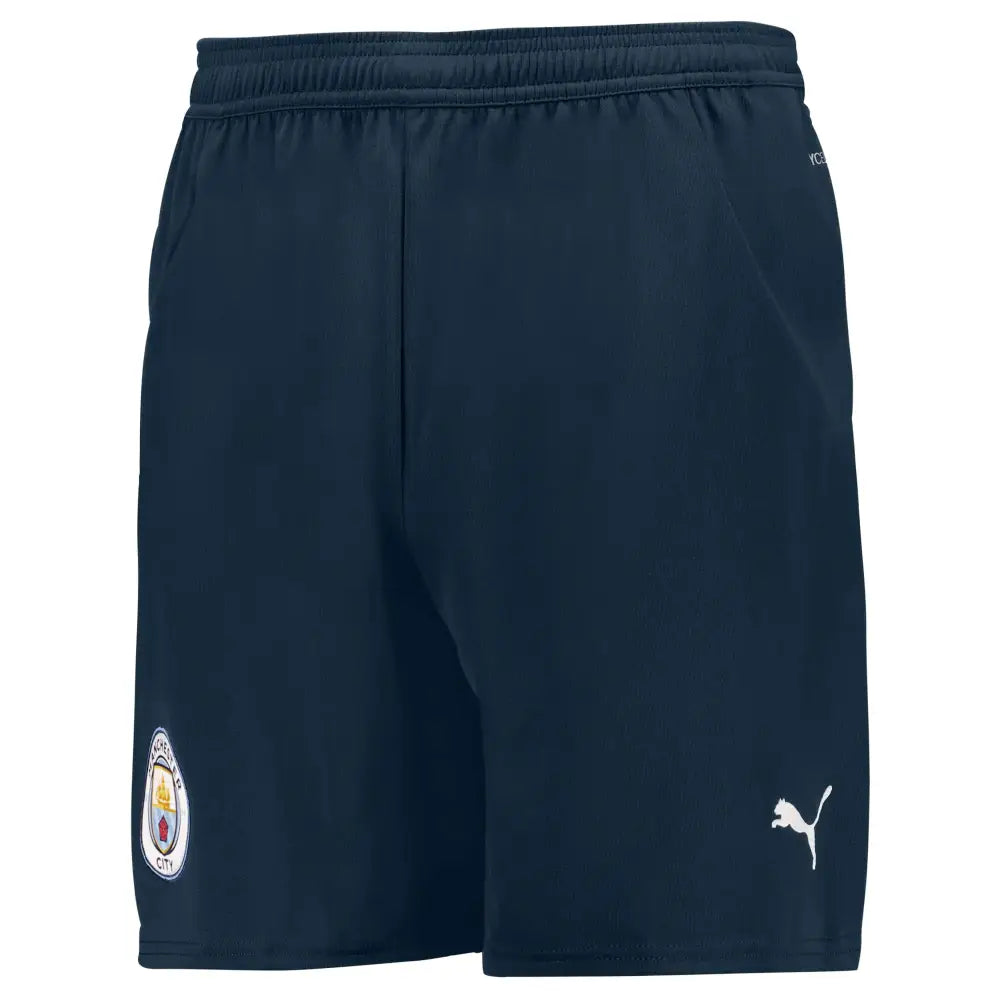 PUMA Manchester City FC 2024/25 Replica Kids Shorts - Navy - Size: XS - Navy / X-Small