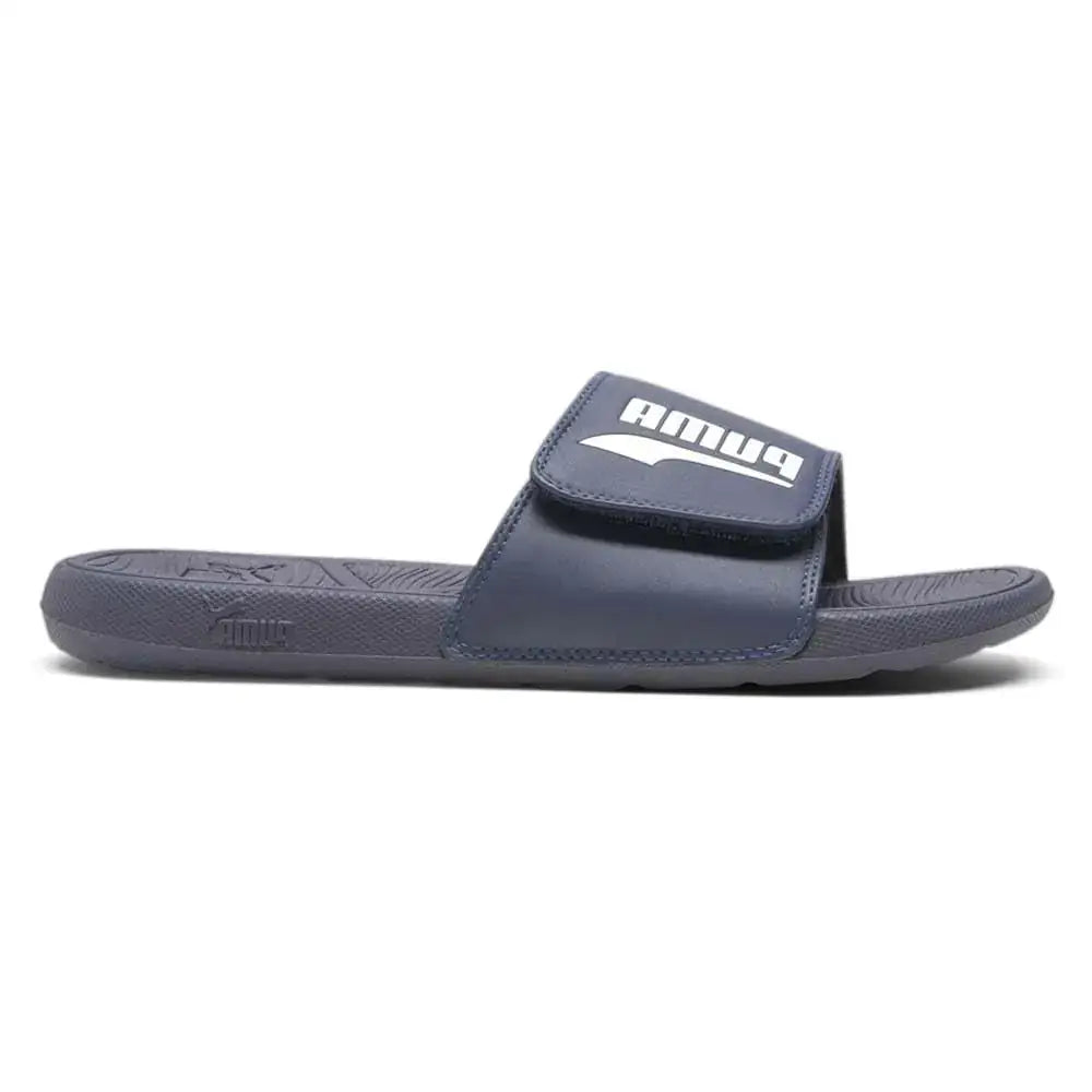 PUMA Mens COOL CAT 2.0 ALTERNATIVE CLOSURE FS Slide Sandals PUMA Navy-Puma White 10 - Fs Navy-white / 10