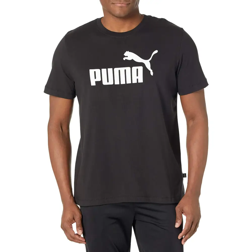 PUMA mens Essentials Tee T Shirt Black X-Small US - Black / X-Small