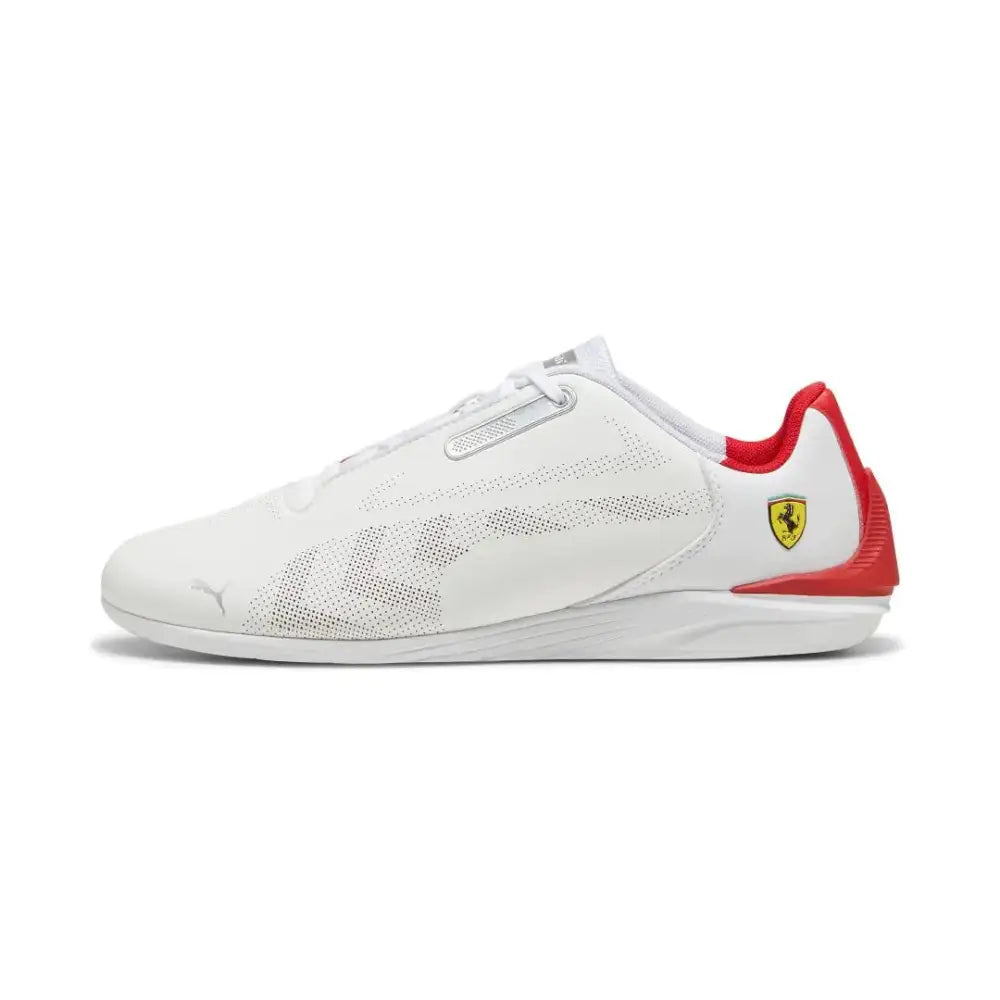 PUMA Mens Ferrari Drift Cat Decima 2.0 Sneaker White-Rosso Corsa 13 - Puma White-rosso Corsa / 13