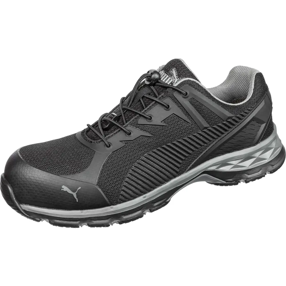 PUMA Mens Fuse Motion 2.0 Blk Industrial Shoe Black 7 - Black / 7