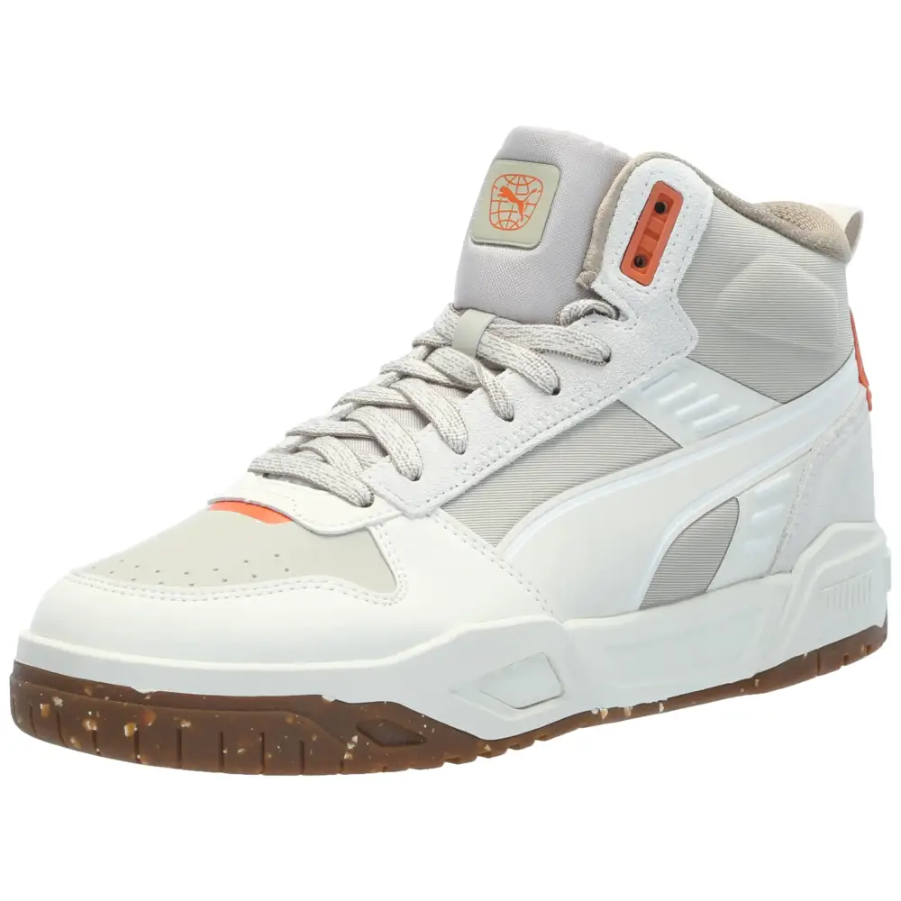 PUMA Mens RBD Tech Mid Sneaker Better III-Desert Dust-Frosted Ivory-Maple Syrup 7.5 - Better Iii-desert Dust-frosted