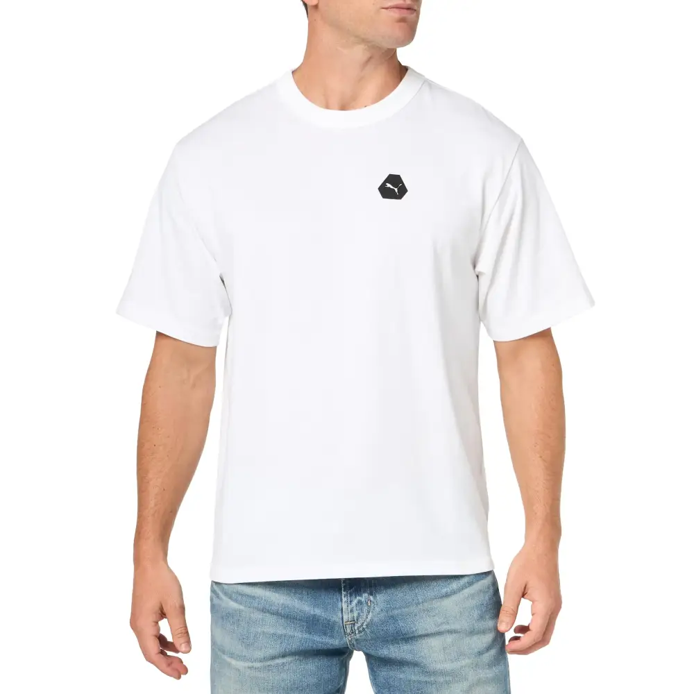 PUMA Mens Rudagon Tee White - Puma White / 3X-Large Big