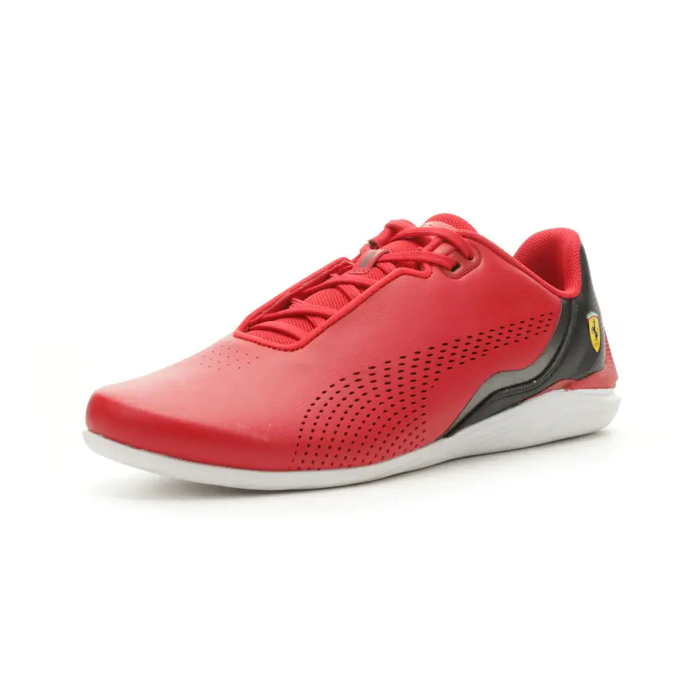 PUMA Mens SCUDERIA FERRARI DRIFT CAT DECIMA Sneaker Rosso Corsa-Puma Black-Puma White 10 - Rosso Corsa-puma Black-puma