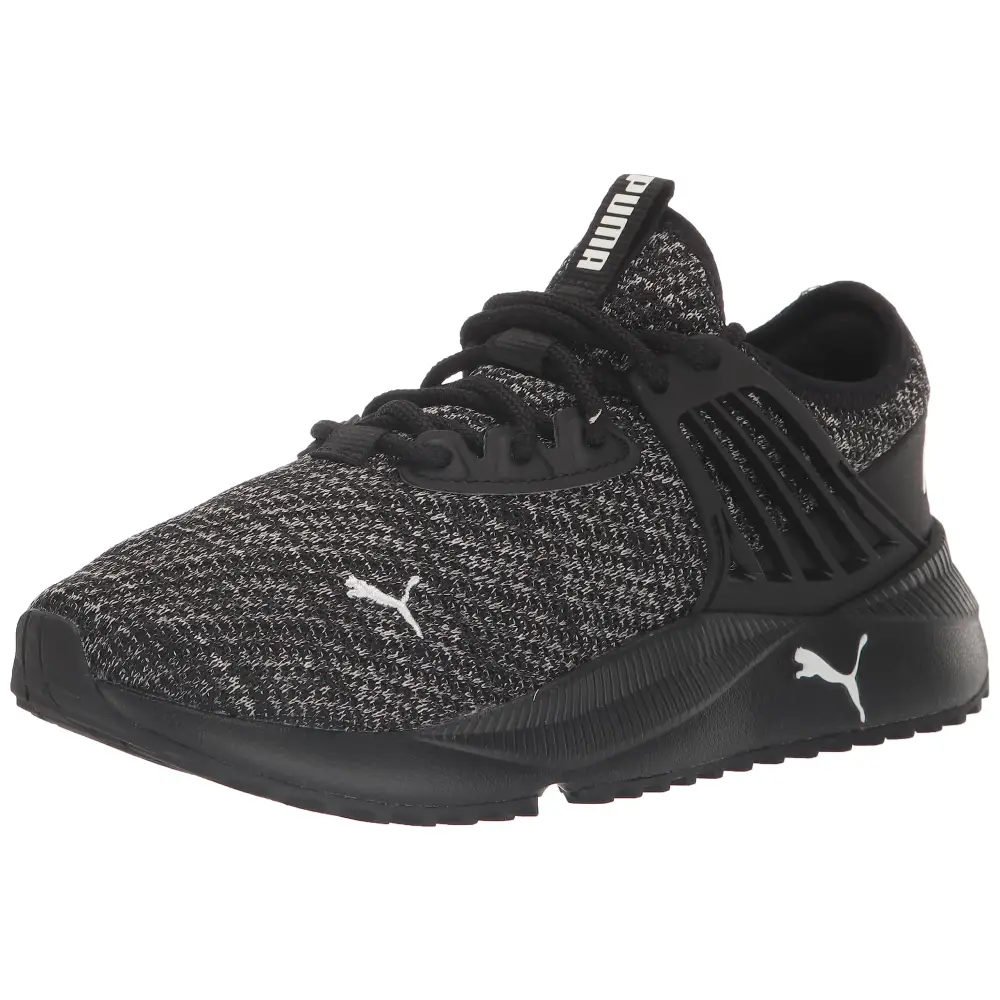 PUMA Mens Sneaker Black White 9 - Black White / 9