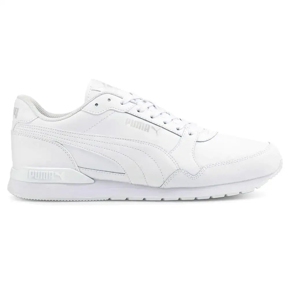 PUMA Mens St Runner V3 L Lace Up Sneakers Shoes Casual - White - Size 11 M - White / 11
