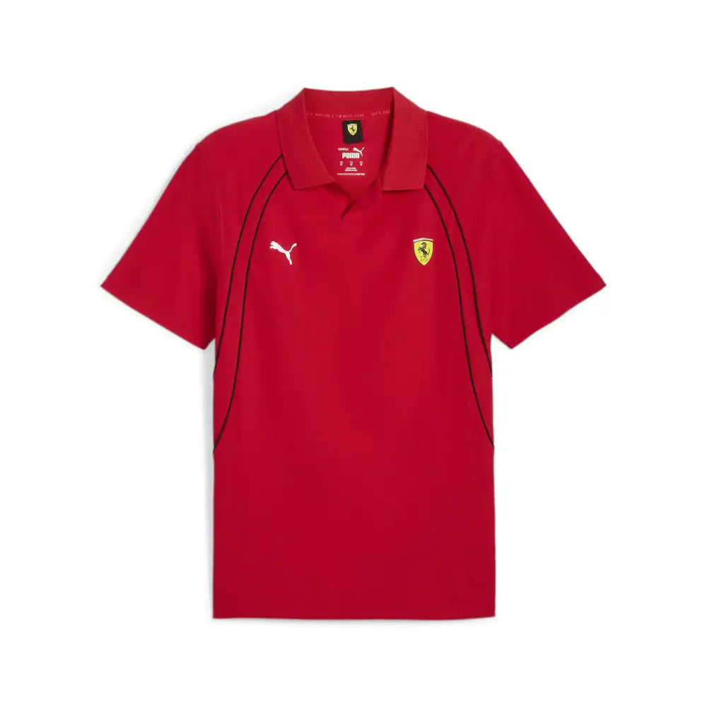 PUMA Mens Standard Ferrari Race Polo Rosso Corsa AH24 XX-Large - Rosso Corsa Ah24 / XX-Large