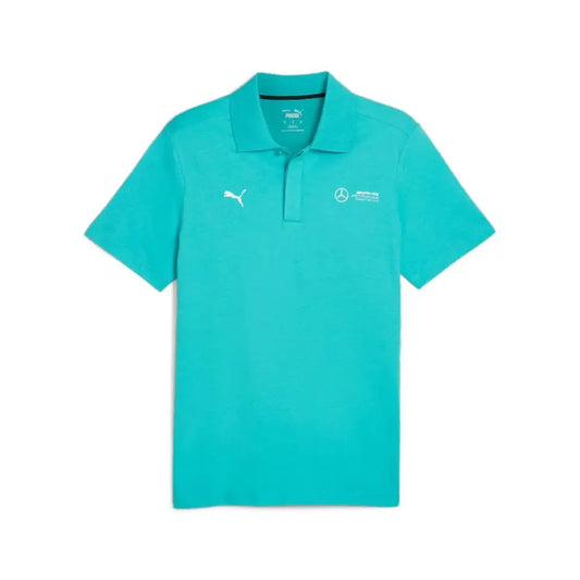 PUMA Mens Standard Mercedes-AMG Petronas Formula 1 ESS Polo Sheen Green XL - Sheen Green / X-Large