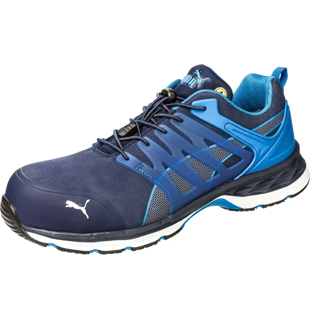 PUMA Mens Velocity 2.0 Blue Industrial Shoe 11.5 - Blue / 11.5