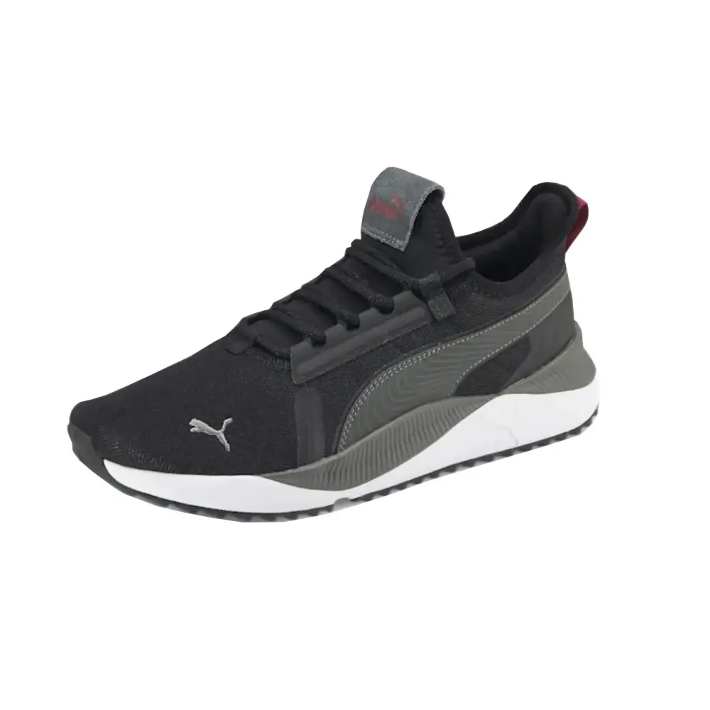 PUMA Pacer Future Street Plus Mens Sneaker 13 D(M) US Black-Dark Shadow - Black-dark Shadow / 13