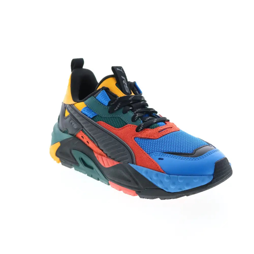 PUMA RS-TRCK Color Future Blue Black/Saffron 8 D (M) - Future Blue/Puma Black/Saffron / 8