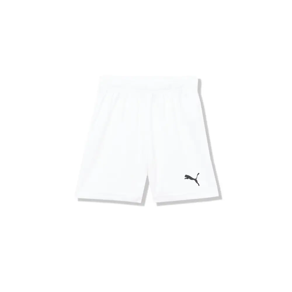 PUMA teamRISE Short Jr White Blac X-Small - Puma White-puma Blac / X-Small