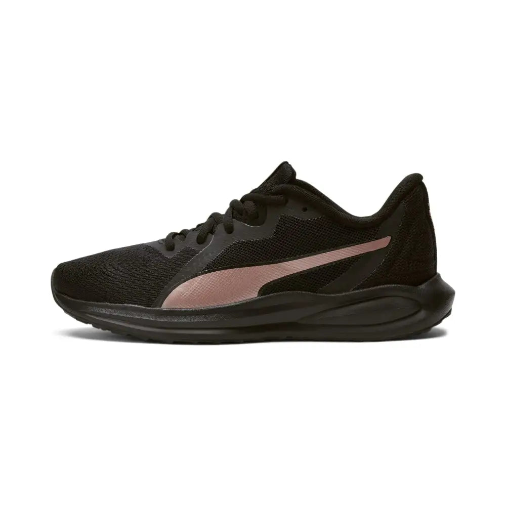 PUMA Twitch Runner Womens Running 95 BM US BlackRose Gold - Black-rose Gold / 9.5