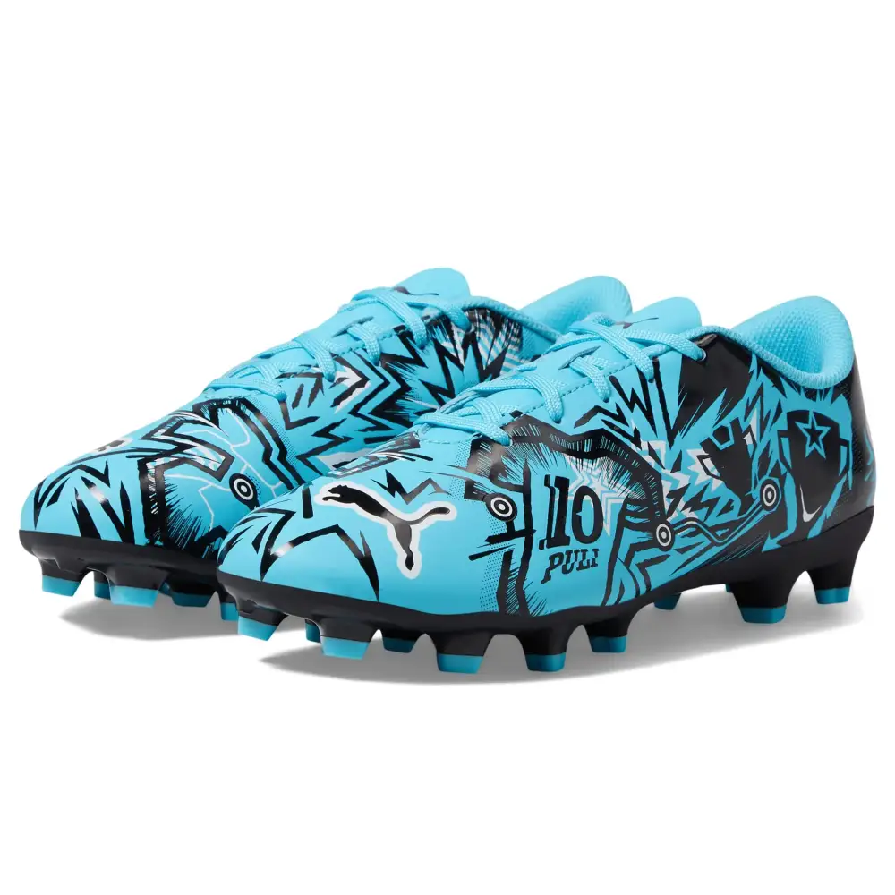 PUMA Ultra Play Sneaker Hero Blue Black White 4.5 US Unisex Big Kid - Hero Blue-puma Black-puma White / 4.5 Big Kid