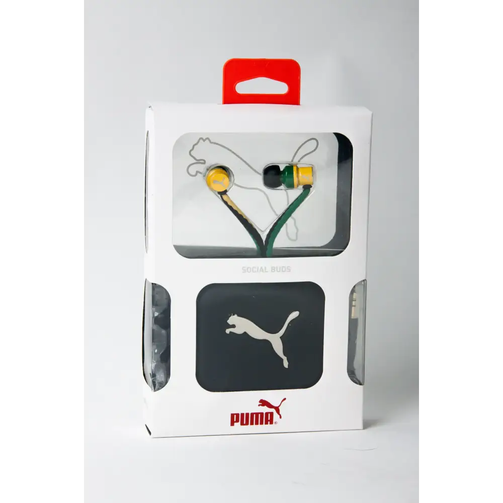 PUMA Wheat PMAD3033JAM 360 Yarn Earbud Headphones - Jamaica - n/a