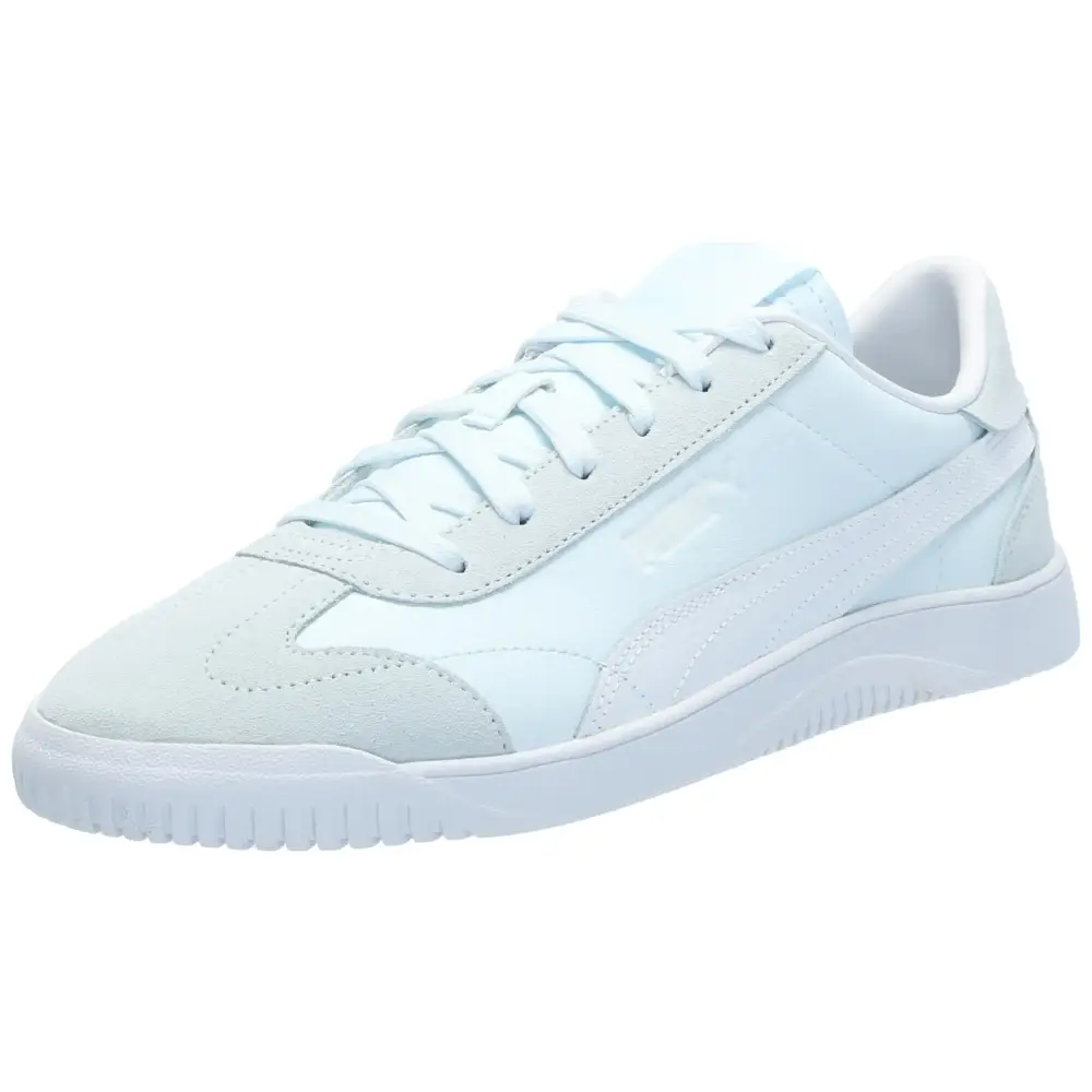PUMA Womens Club 5V5 Suede Sneaker Dewdrop White 6 - Dewdrop-puma White / 6