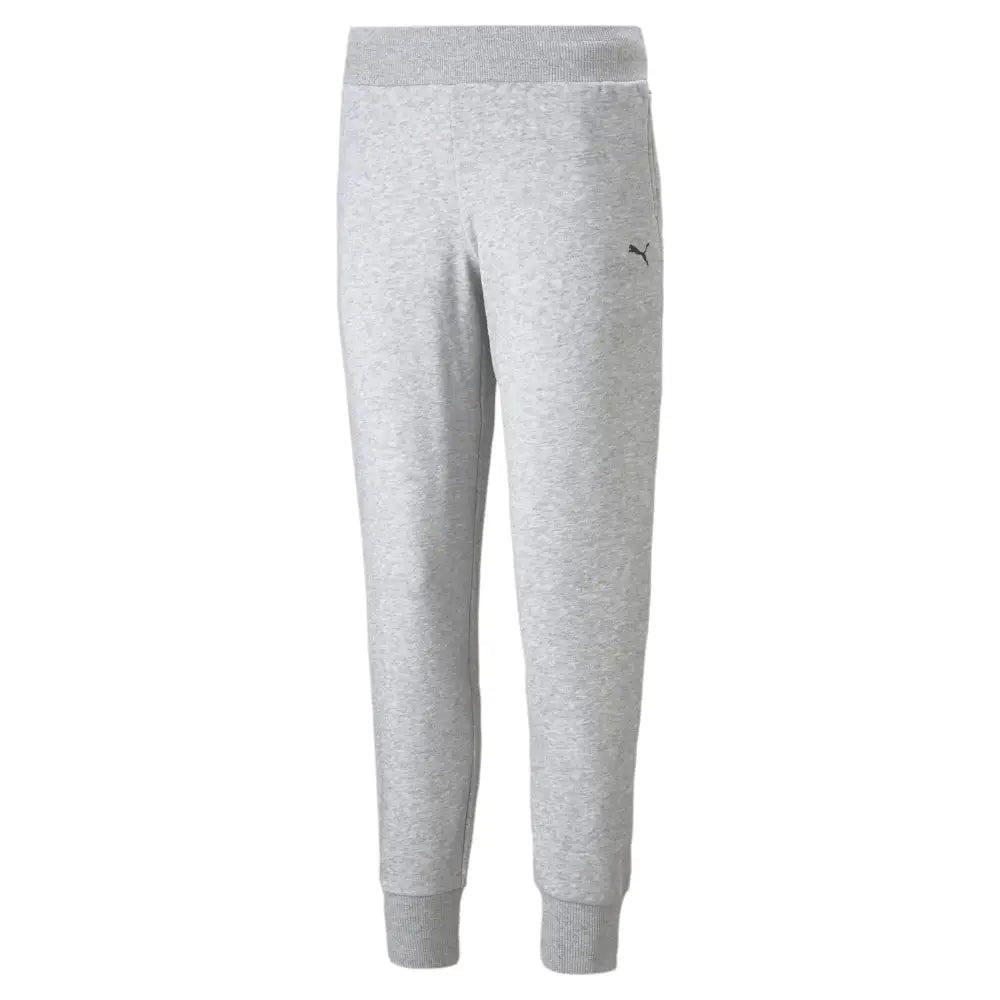 PUMA Womens Essentials Fleece Sweatpants (Available in Plus Sizes) - Grey / Large