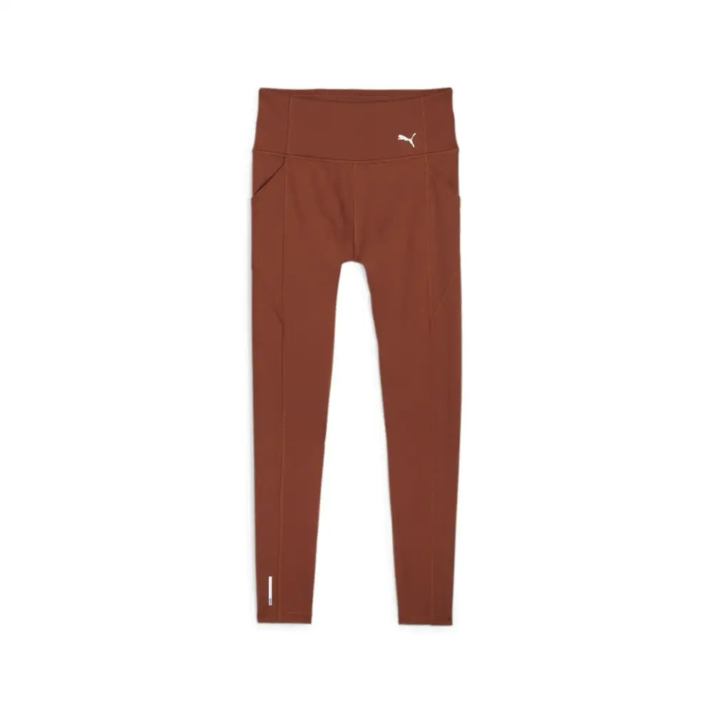 PUMA Womens Favorite Forever High Waist 7/8 Tights Teak Large - Teak / Large