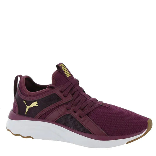 PUMA Womens Softride Sophia Running Shoe Grape Wine/White 8 M - Grape Wine/White / 8