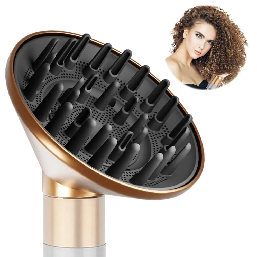 PUREGUST Large Diffuser Attachment 6 Inches Compatible with Dyson Airwrap HS01/HS05 Bigger Diffuser Nozzle for Curls