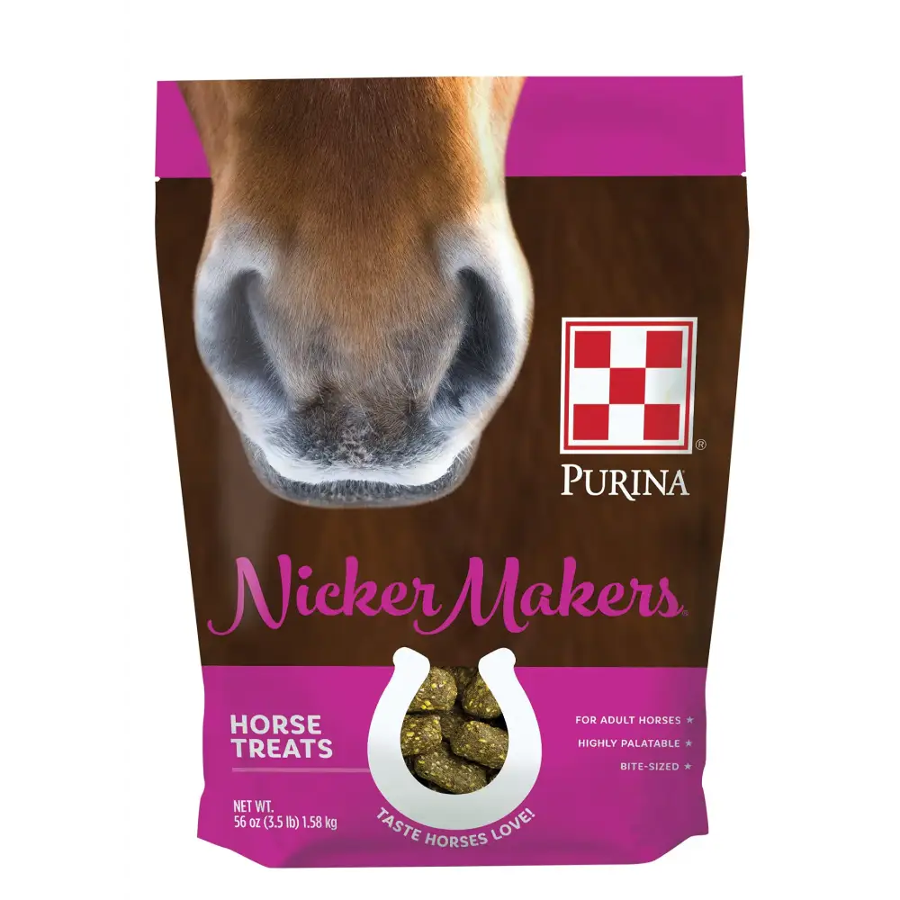 Purina | Nicker Makers Horse Treats | 3.5 Pound (3.5 lb) Bag - n/a